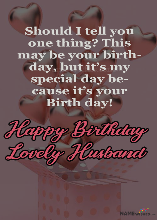 Birthday Wishes For Husband - 20 Birthday Quotes - Ideas at Namewishes