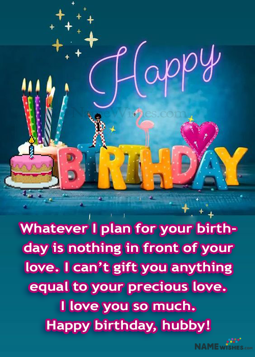 Birthday Wishes For Husband - 20 Birthday Quotes - Ideas at Namewishes