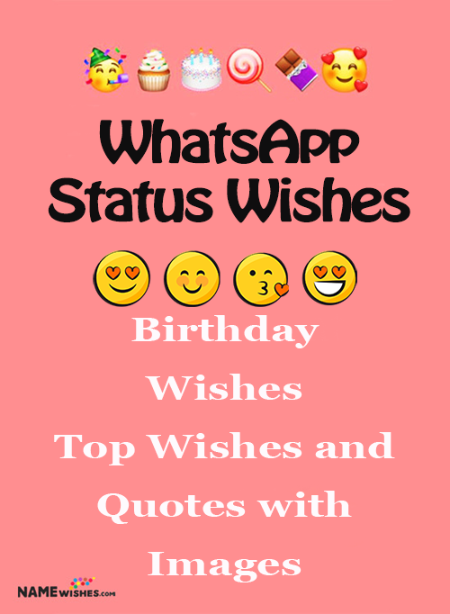 WhatsApp Status Birthday Wishes For Friends - Ideas at Namewishes