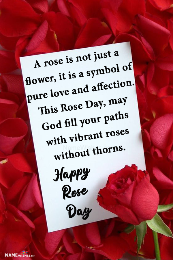 Rose Day wishes Quotes Images