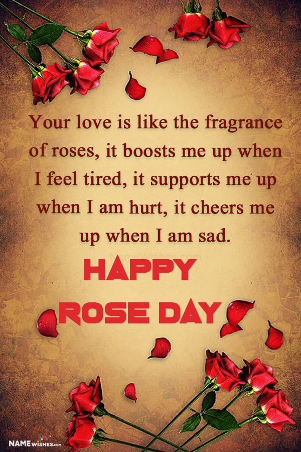 Rose Day wishes Quotes Images