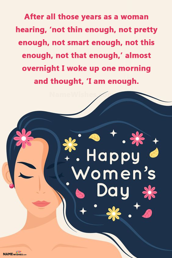 Happy Women's Day Wishes With Quotes and Images Ideas at Namewishes